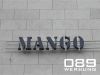 Einzelbuchstaben Mango in Hamburg von 089 Werbung in Mnchen und Dachau.