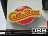 LED Leuchtkasten Formtransparent f�r CALL A PIZZA in M�nchen Hasenbergl